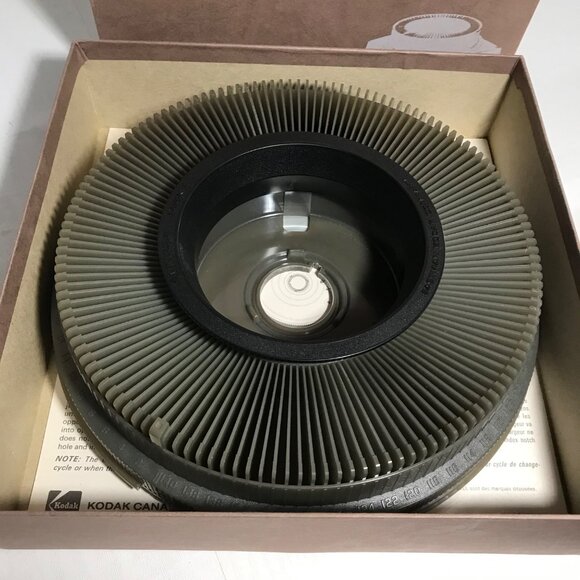 Berkey Rotary Slide Tray for Kodak Carousel Holds 140 Slides Index Original Box - Picture 4 of 6
